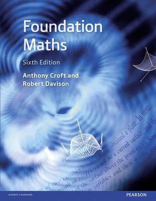 Foundation Maths 6E with Mymathlab Global 9781292095257, Boeken, Schoolboeken, Zo goed als nieuw, Verzenden