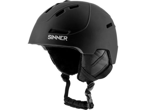 SINNER Silverton - Skihelm - In-Mold technologie - Mat Zwart, Huis en Inrichting, Woonaccessoires | Overige, Zo goed als nieuw