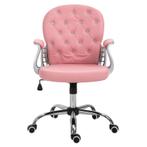 TRUUSK Ergonomische Bureaustoel Roze - Directiestoel - Gecap, Huis en Inrichting, Stoelen, Verzenden, Nieuw