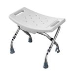 Douchekruk Inklapbaar - Badkamer Douche Kruk Wit - 36-39cm h, Verzamelen, Verzenden, Nieuw