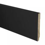 MDF plint recht RAL9005 gefolied — 120 x 15mm, Verzenden, Nieuw