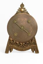 Zeldzaam en imposant Indiase astrolabium - Brons, Messing,, Antiek en Kunst