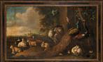 Nederlandse school (XVII) - Bodegon de aves