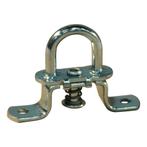 Novio Draaisluiting TIR met rvs veer verzinkt voor zeilring, Auto diversen, Aanhangwagen-onderdelen, Ophalen of Verzenden, Nieuw