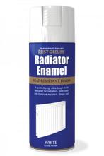 Rust oleum radiatorlak zijdeglans, 400 ml, wit, spuitbus, Doe-het-zelf en Verbouw, Verf, Beits en Lak, Verzenden, Nieuw