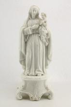 Beeld, Madonna and Child - 26 cm - Biscuit porselein