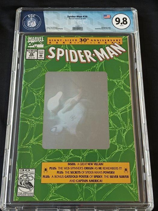 Spider-Man (Vol. 1) #26 - Hologram Cover - EGC 9.8 - With, Boeken, Strips | Comics