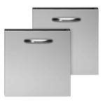Deurenset | ALPHA 650 Onderstellen | RVS | 700mm Diamond, Verzenden, Nieuw in verpakking