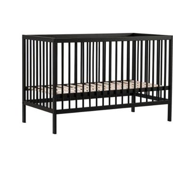 Cabino Baby Bed Mees Zwart 60 x 120 cm beschikbaar voor biedingen