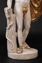 sculptuur, Apollo del Belvedere in marmo - 82 cm - Marmer