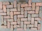 Oude gebakken keiformaten Limmen rood (op pallets), Tuin en Terras, Ophalen of Verzenden, Gebruikt, Keramiek, Klinkers