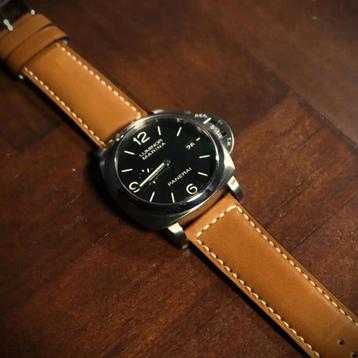 Horlogeband koeienleder Cognac Cowhide beschikbaar voor biedingen