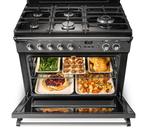 Rangemaster Classic Fornuis FX90 Zwart, Witgoed en Apparatuur, Fornuizen, 60 cm of meer, Nieuw, Ophalen of Verzenden, Energieklasse A of zuiniger