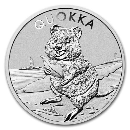 Quokka 1 oz 2020 (30.000 oplage), Postzegels en Munten, Munten | Oceanië, Losse munt, Zilver, Verzenden