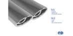FOX Deawoo Lacetti - achterdemper sedan/break - 2x88x74 type, Verzenden, Nieuw