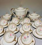 Chapus Frères-Limoges - Koffie- en theeservies (26) - 24K