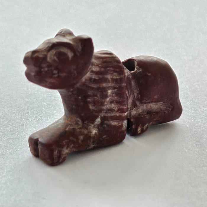Bactrisch of Sino-Siberisch Jasper XS Tiger Bead Talisman -, Antiek en Kunst, Antiek | Overige Antiek