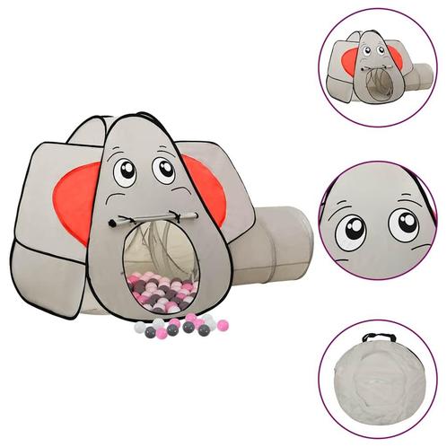 vidaXL Kinderspeeltent met 250 ballen olifant 174x86x101 cm, Kinderen en Baby's, Speelgoed | Speeltenten, Nieuw, Verzenden