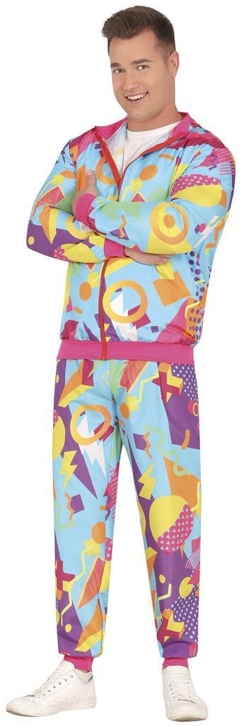 Jaren 90 Trainingspak Fout Heren, Kleding | Heren, Carnavalskleding en Feestkleding, Nieuw, Verzenden
