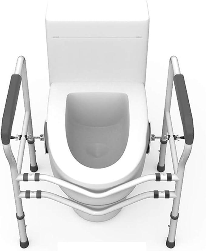 2dekans | BODHIS Toiletbeugel – Verstelbaar & Antislip –, Huis en Inrichting, Badkamer | Badtextiel en Accessoires, Wit, Zo goed als nieuw