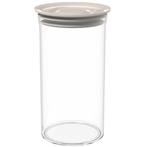 Biesse Voorraadpot Rond Luchtdicht Grijs 1,75L, Verzenden, Nieuw