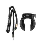 AXA Fietsslotset - Frameslot en insteekketting - 140 cm -..., Ophalen of Verzenden, Nieuw