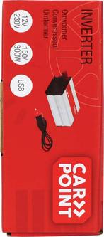 Carpoint Omvormer 12V>230V 150W Sigarettenaansteker, Ophalen of Verzenden, Zo goed als nieuw