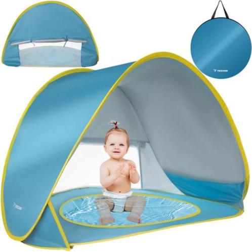 Trizand Strandtent met Pop-up Zwembad: Perfect voor Gezin..., Caravans en Kamperen, Tenten, Nieuw, Ophalen of Verzenden