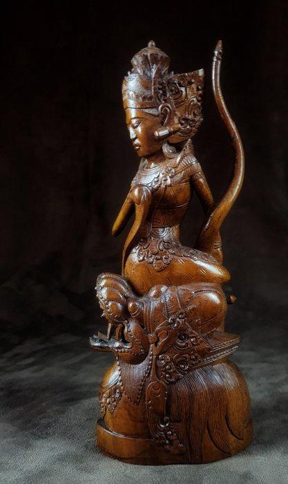 Dewi op Naga jaren 1950 - Indonesië (Zonder Minimumprijs), Antiek en Kunst, Kunst | Niet-Westerse kunst