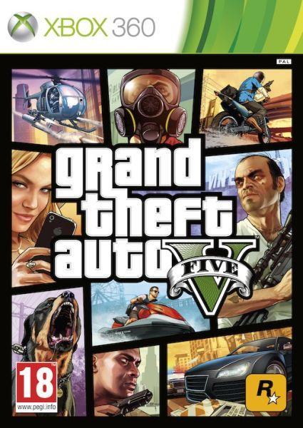 Grand Theft Auto V-Standaard (Xbox 360) Gebruikt, Spelcomputers en Games, Games | Xbox 360, Zo goed als nieuw, Ophalen of Verzenden