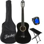 LaPaz C30BK-3/4 LH klassieke gitaar starterset, Verzenden, Nieuw