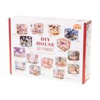 Ikonka DIY Modelbouw Woonkamer - Miniatuurhuisje Fresh, Hobby en Vrije tijd, Knutselen, Ophalen of Verzenden, Nieuw