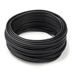 Tweelingsnoer | 2x 0.75 mm² | 10 meter (Zwart), Doe-het-zelf en Verbouw, Elektra en Kabels, Verzenden, Nieuw