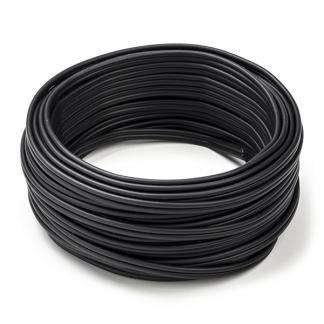 Tweelingsnoer | 2x 0.75 mm² | 10 meter (Zwart), Doe-het-zelf en Verbouw, Elektra en Kabels, Nieuw, Verzenden