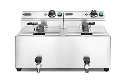 Hendi Profi Line Friteuse Aftapkraan | 8+8 Liter | 230v 610x, Zakelijke goederen, Horeca | Keukenapparatuur, Nieuw in verpakking