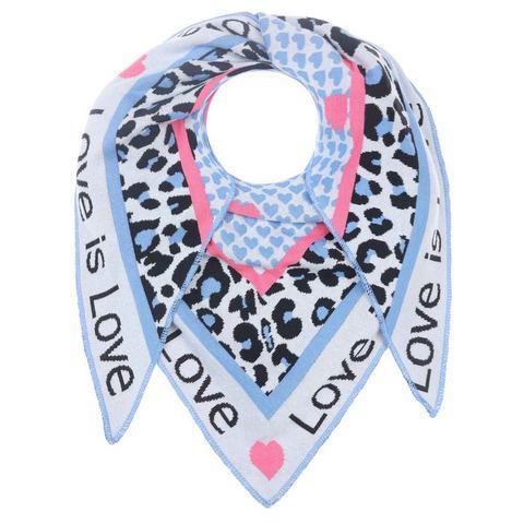 Zwillingsherz Modieus sjaaltje Drihoekdoek BW Leo &, Kleding | Dames, Mutsen, Sjaals en Handschoenen, Nieuw, Verzenden