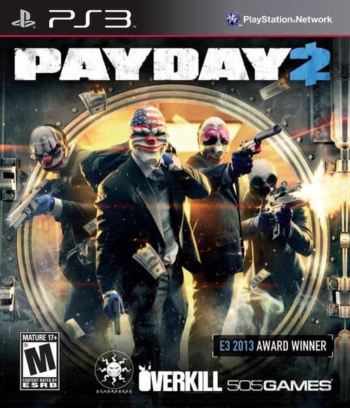 PayDay 2 (PlayStation 3), Spelcomputers en Games, Games | Sony PlayStation 3, Gebruikt, Vanaf 12 jaar, Verzenden