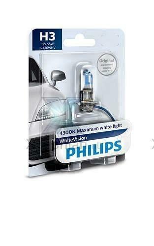 Philips H3 WhiteVision 12336WHVB1, Auto-onderdelen, Verlichting, Verzenden