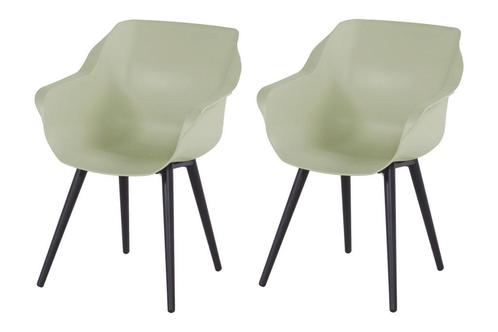 Hartman Sophie Studio dining armstoel - French green - Set, Tuin en Terras, Tuinsets en Loungesets, Nieuw, Overige materialen