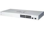 Cisco CBS220-16P-2G PoE Switch, Computers en Software, Netwerk switches, Ophalen of Verzenden, Zo goed als nieuw
