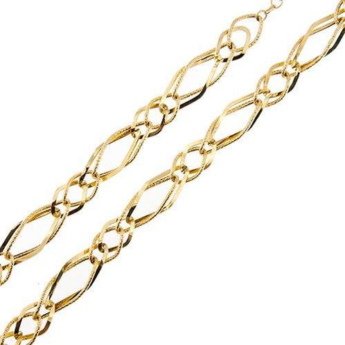 Halsketting - 18 karaat Geel goud, Sieraden, Tassen en Uiterlijk, Kettingen
