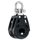 Harken 40C 2-Schijfsblok met Wartel, Watersport en Boten, Ophalen of Verzenden, Nieuw