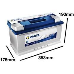 Varta Blue Dynamic EFB N95 95Ah 353x175x190x190, Auto-onderdelen, Accu's en Toebehoren, Verzenden