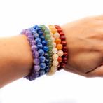 Edelsteen Armband Chakra (set van 7), Verzenden, Nieuw