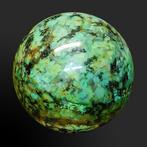 Prachtige natuurlijke turkooizen bol Kostbare steen uit, Verzamelen, Mineralen en Fossielen