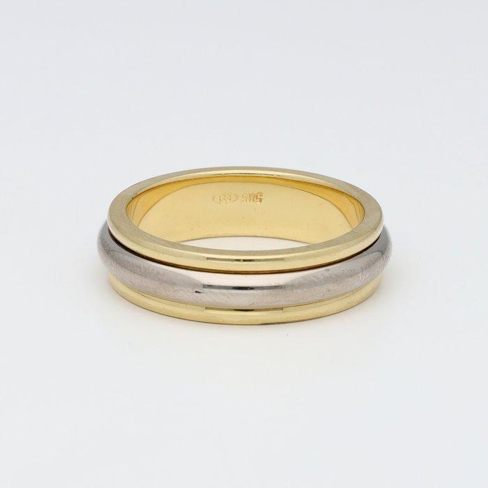 Ring - 14 karaat Geel goud, Witgoud, Sieraden, Tassen en Uiterlijk, Ringen
