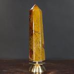 Exclusieve Jasper Obelisk - Tijger Jaspis - Satijnachtige