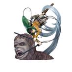 (Pre-order) Attack on Titan PVC Statue 1/7 Levi vs Beast..., Verzenden, Zo goed als nieuw
