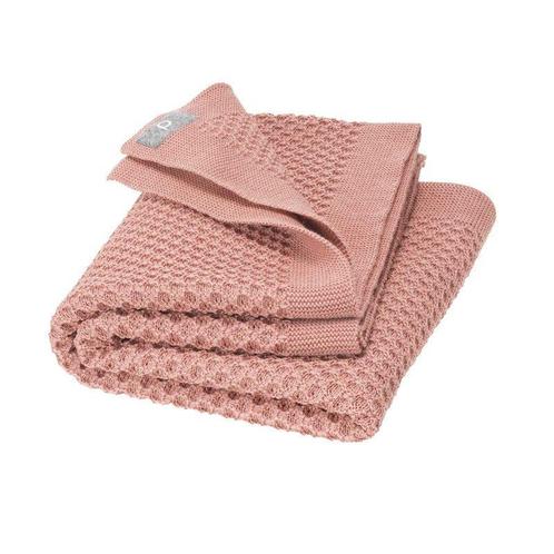 Disana - wollen (wikkel)deken honingraat (roze 80 x 100 cm), Kinderen en Baby's, Dekens, Slaapzakjes en Inbakerproducten