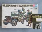 Tamiya MM115 Jeep 1/4 ton 4x4 truck Willys MB 1:35 + resin, Hobby en Vrije tijd, Modelbouw | Auto's en Voertuigen, Verzenden, Nieuw